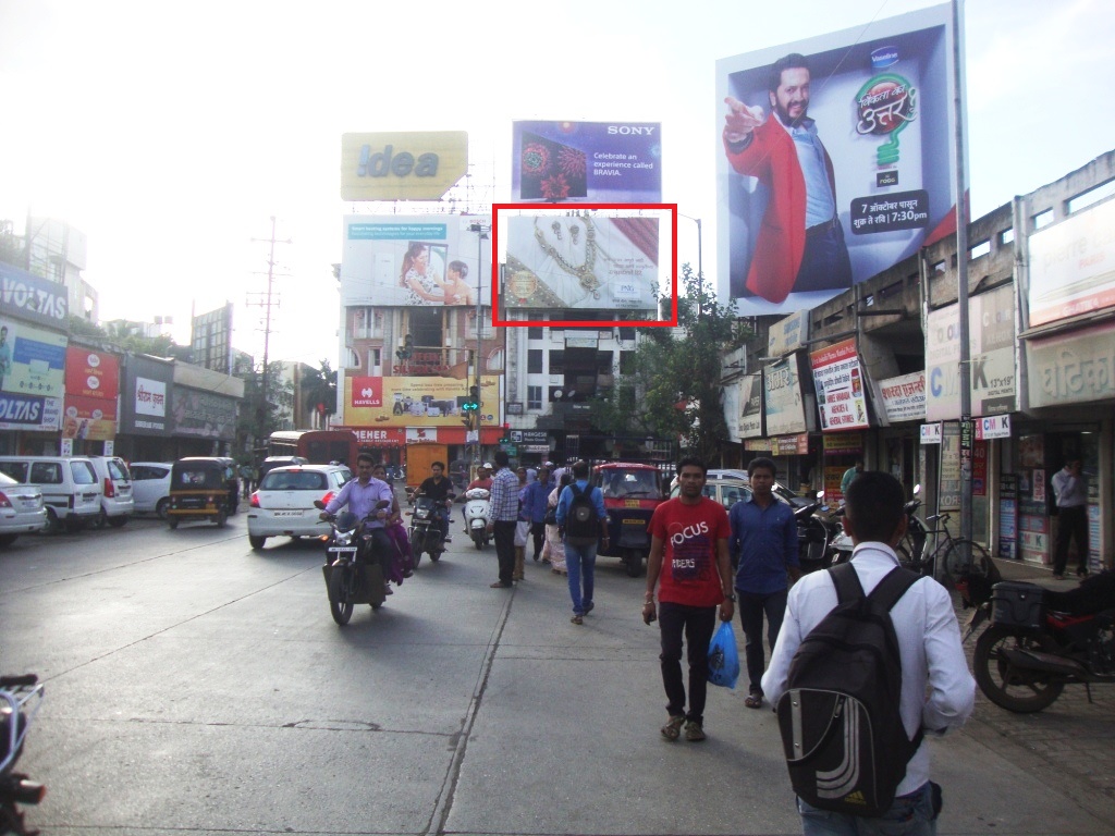 M.G. Road Meher signal hoarding