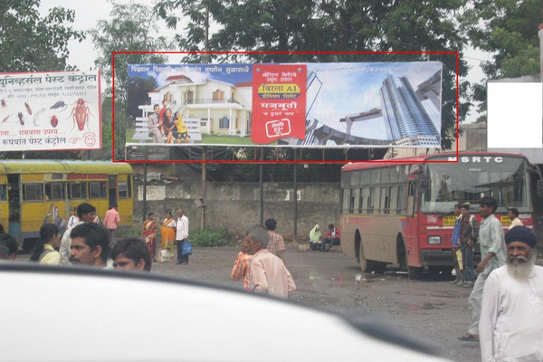 NIMANI BUS STAND hoarding